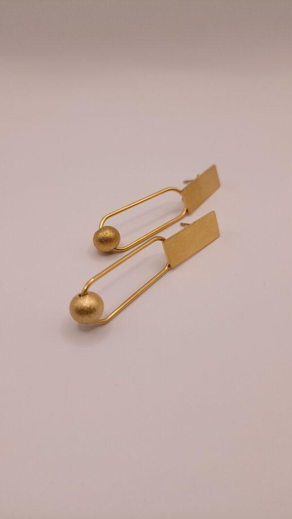 Boucles d'oreilles acier BOULNI – Image 3