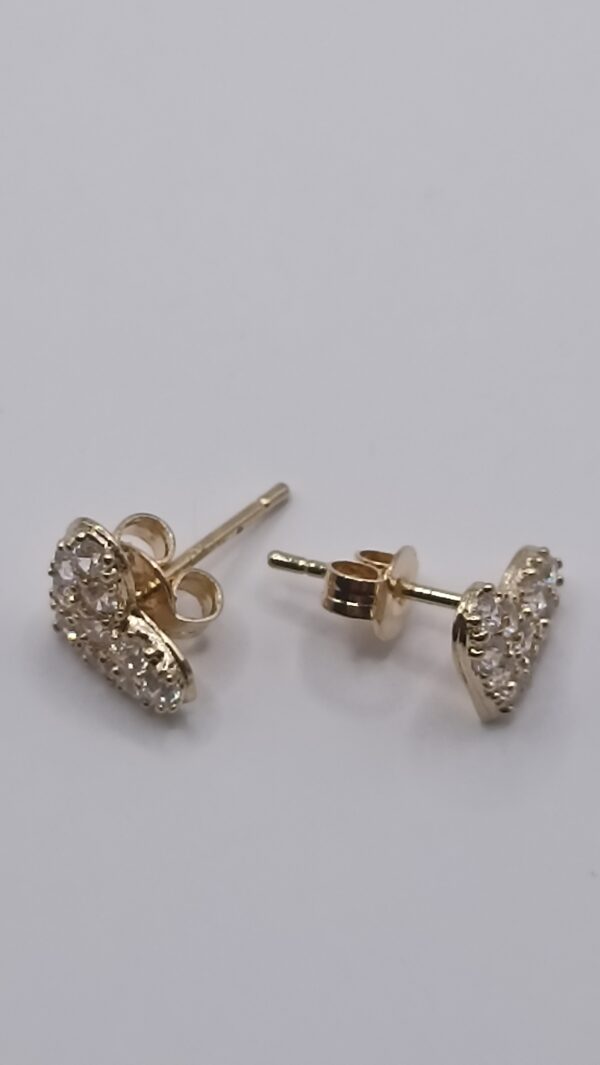 Boucles d'oreilles plaqué or DOUSSOU – Image 3