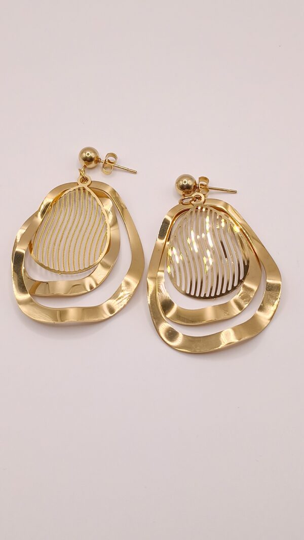 Boucles d'oreilles Acier Femme du Monde DIOLLO