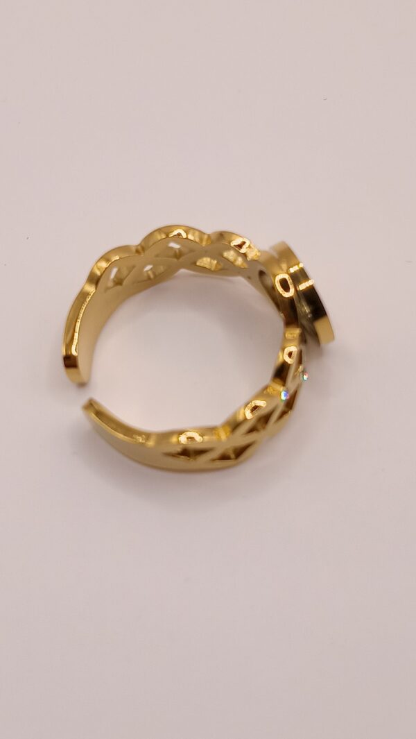Bracelet & bague acier YIRINI – Image 4