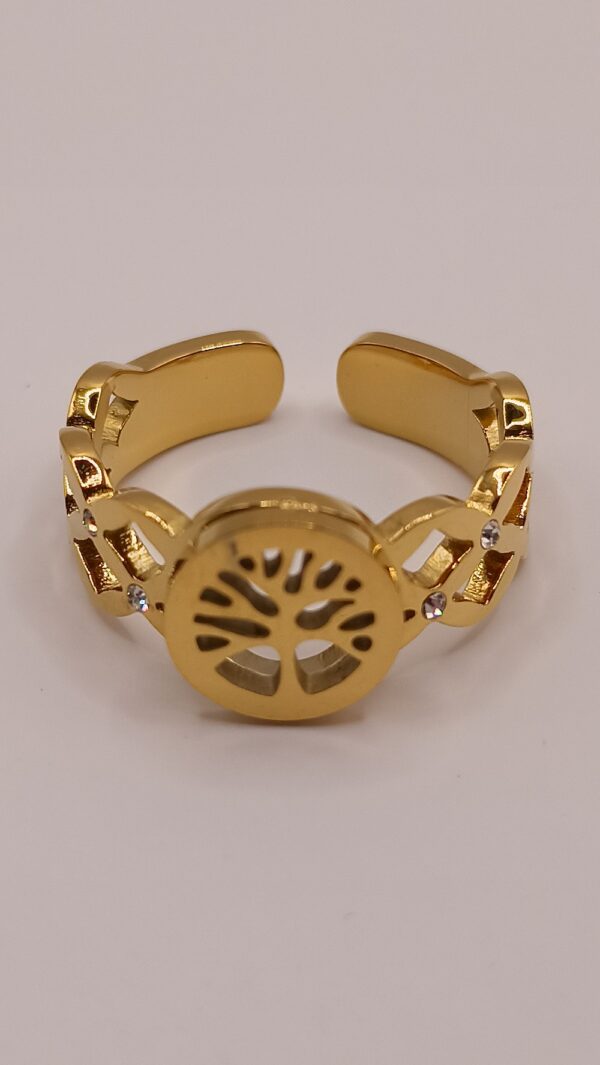 Bracelet & bague acier YIRINI – Image 3