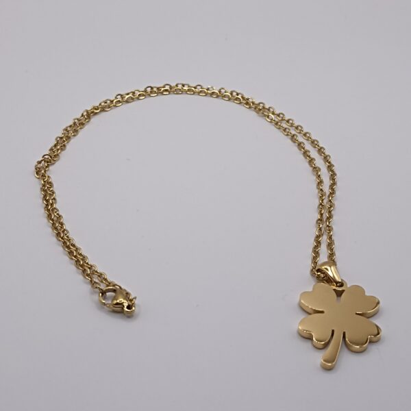 Chaine & boucles acier inoxydable LE TREFLE – Image 2