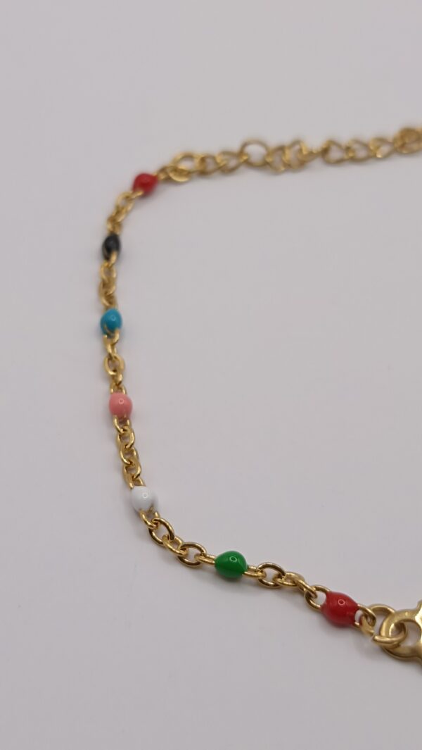 Bracelet acier inoxydable enfant PUCE – Image 2