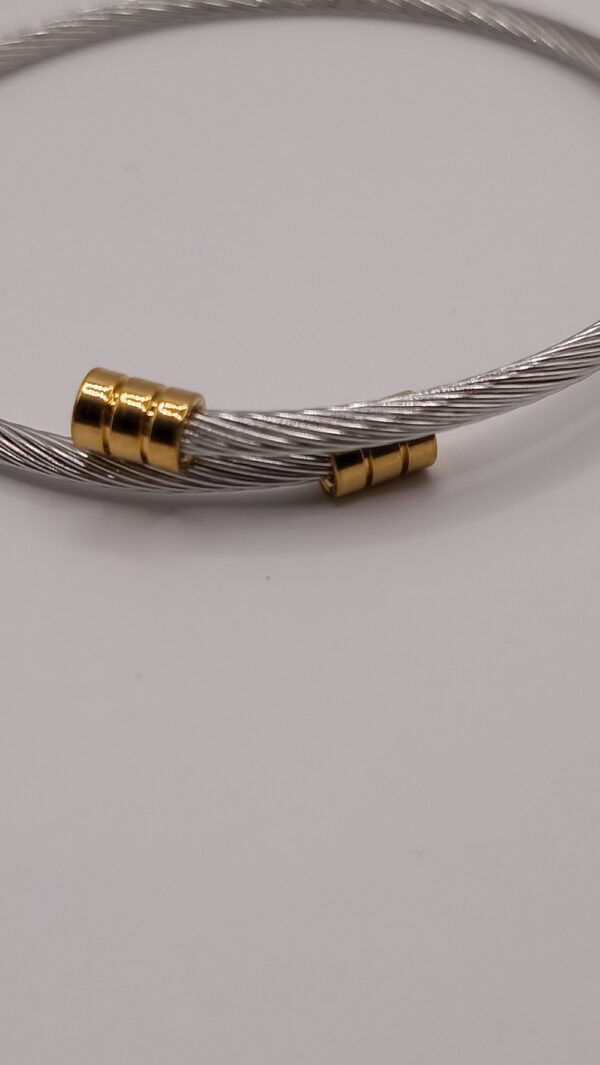 Bracelet & bague acier inoxydable ZINI – Image 3