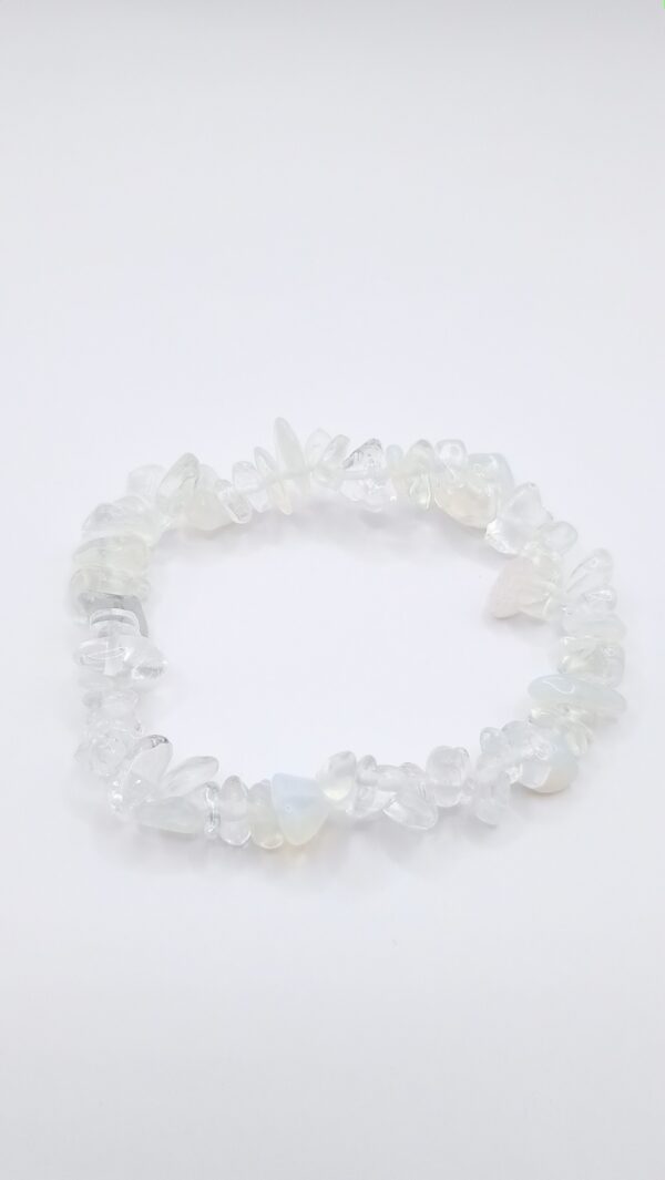 Bracelet imitation cristal de roche femme FROST – Image 2