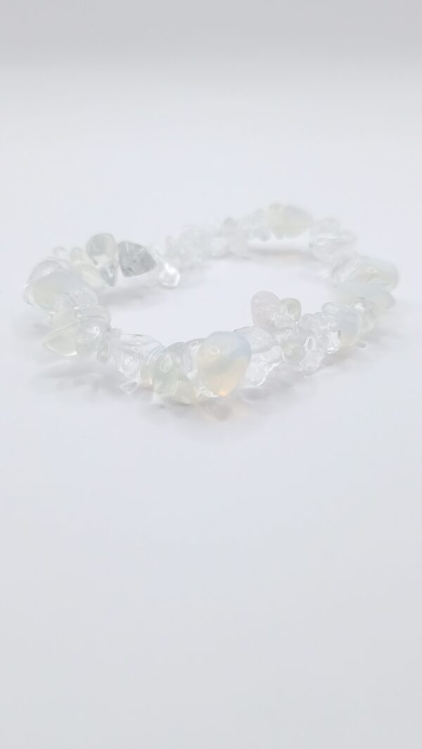 Bracelet imitation cristal de roche femme FROST
