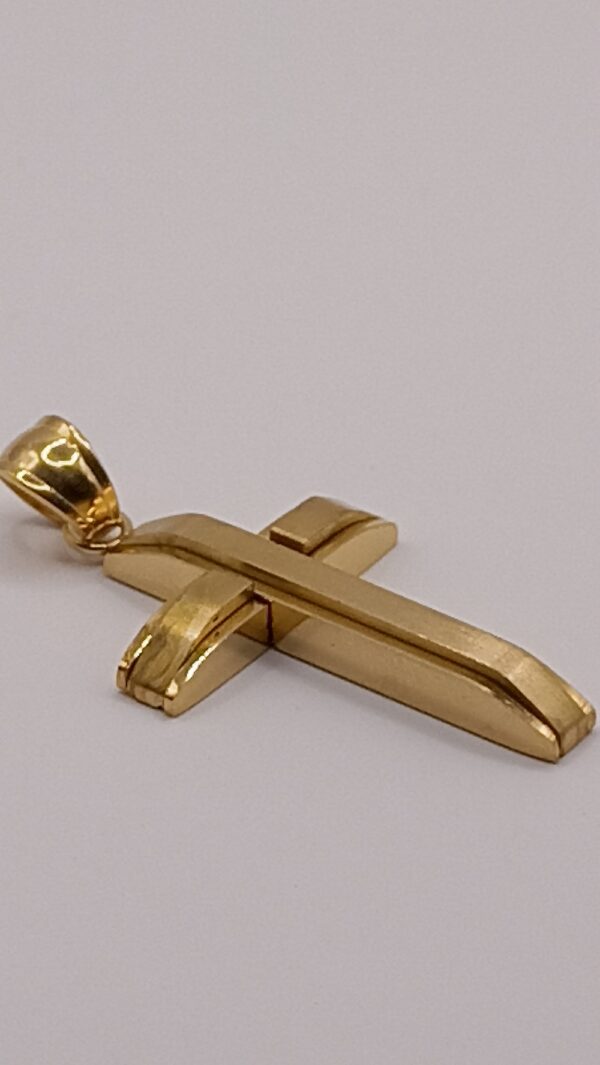 Croix acier Homme INRI C – Image 2