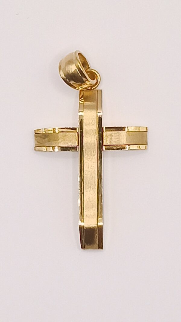 Croix acier Homme INRI C