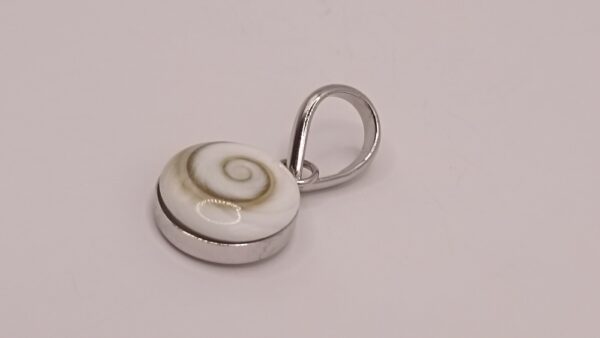 Pendentif argent massif et imitation oeil de sainte lucie  SÈTE – Image 2