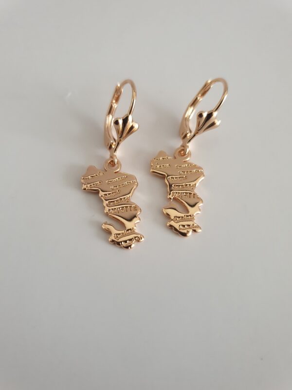 Collier & boucles CARTE MAYOTTE – Image 5