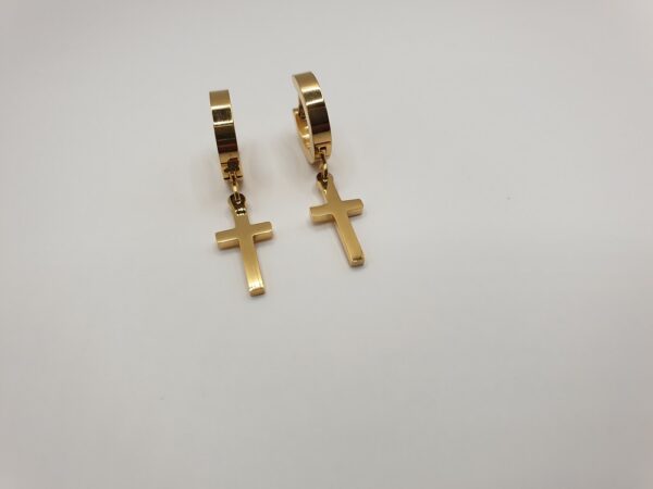 Boucles d'oreilles acier PAUL