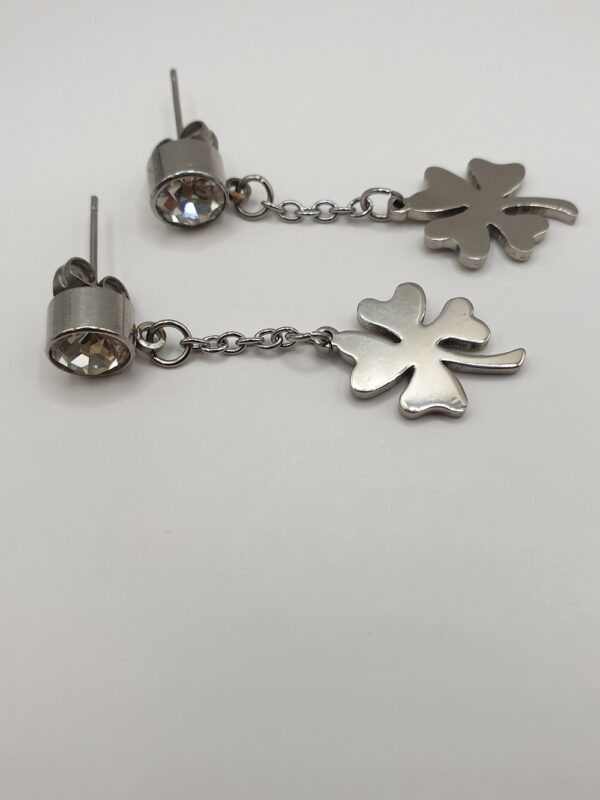 Boucles d'oreilles acier EMMA – Image 2