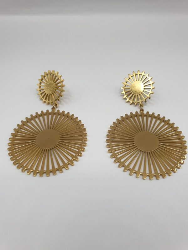 Boucles d'oreilles acier inoxydable FIFAN