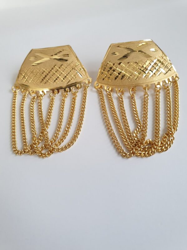 Boucles d'oreilles ethniques MINA – Image 2