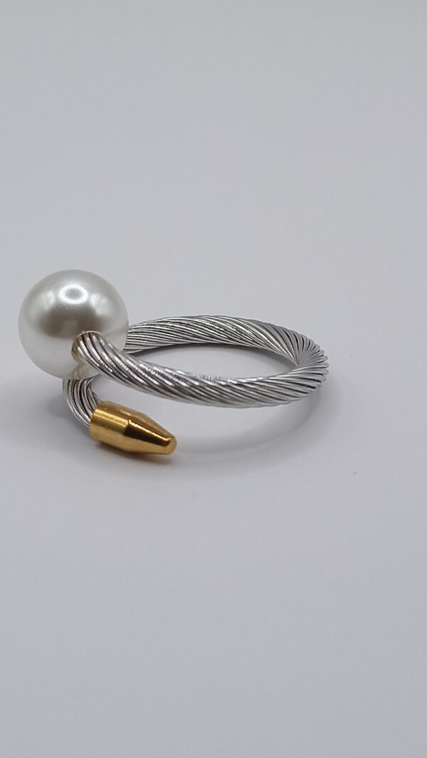 Bracelet & bague acier inoxydable CROISE – Image 5