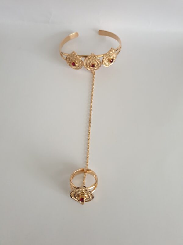 Bracelet & bague ethniques ESCARGOT