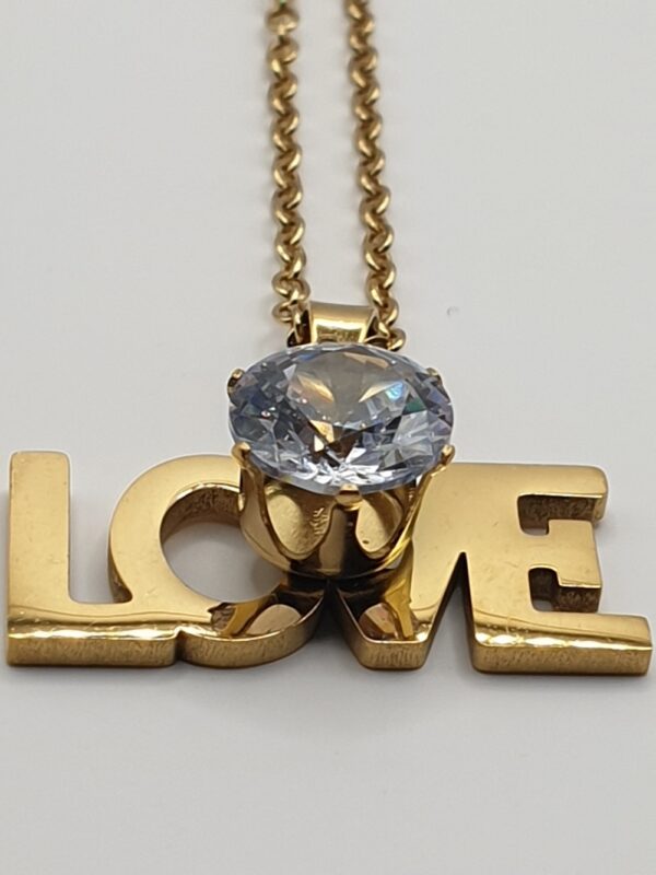 Chaine & boucles acier inoxydable LOVA – Image 2
