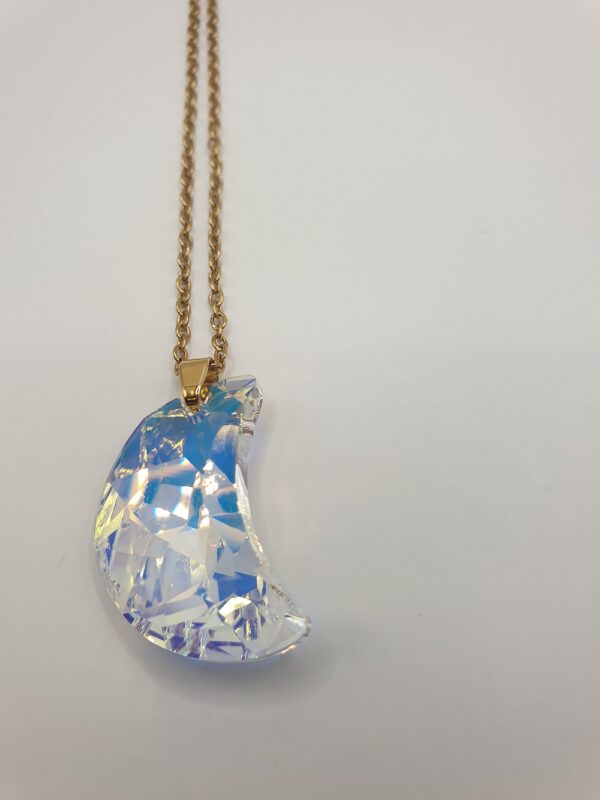 Chaine acier inoxydable demi-lune LUNA – Image 2