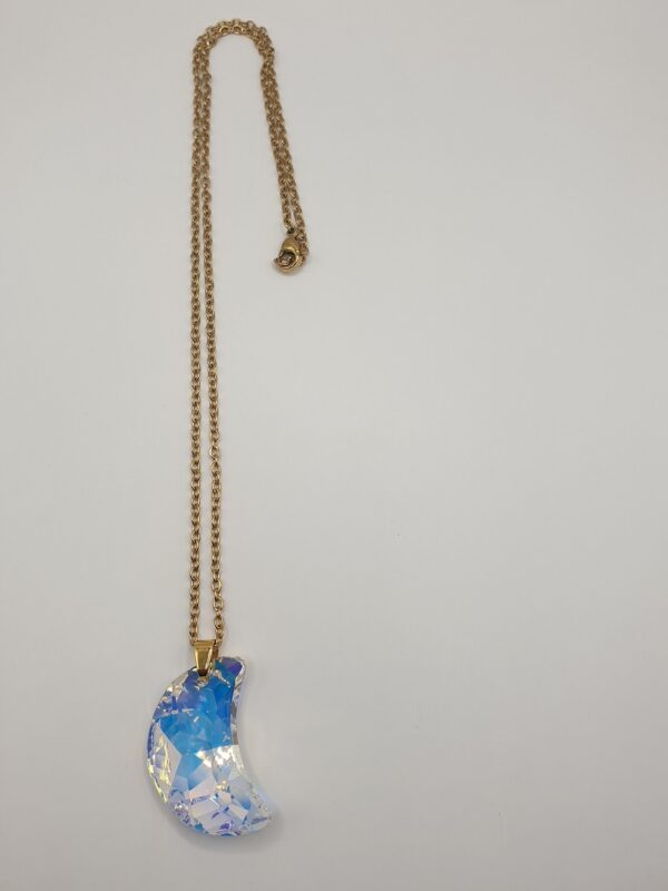 Chaine acier inoxydable demi-lune LUNA