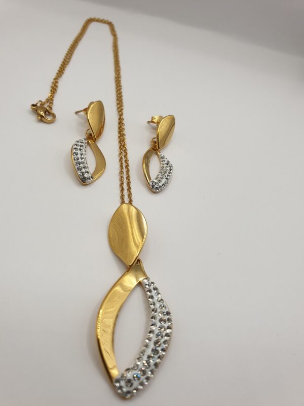 Collier & boucles Acier HUITA – Image 5