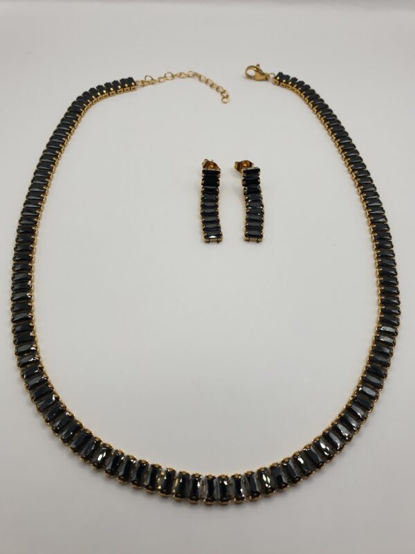Collier & boucles acier ELA – Image 3