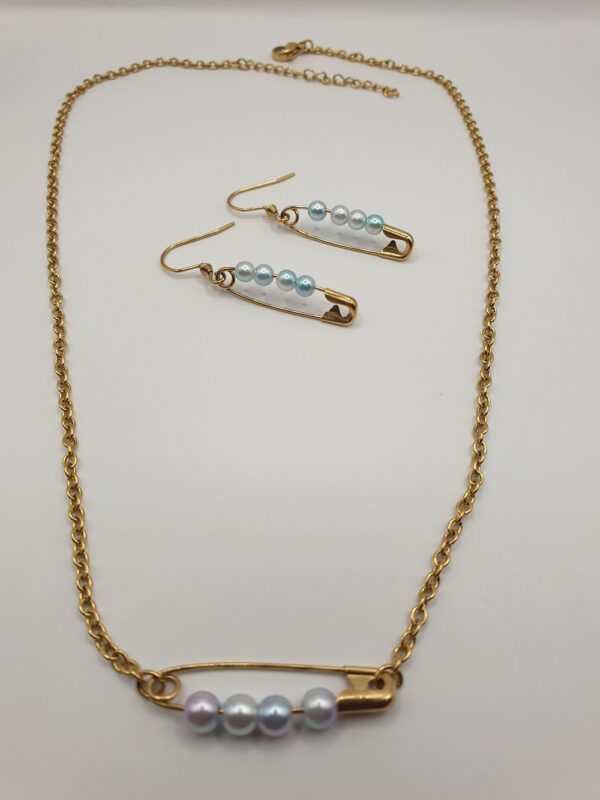 Collier & boucles acier PINDA