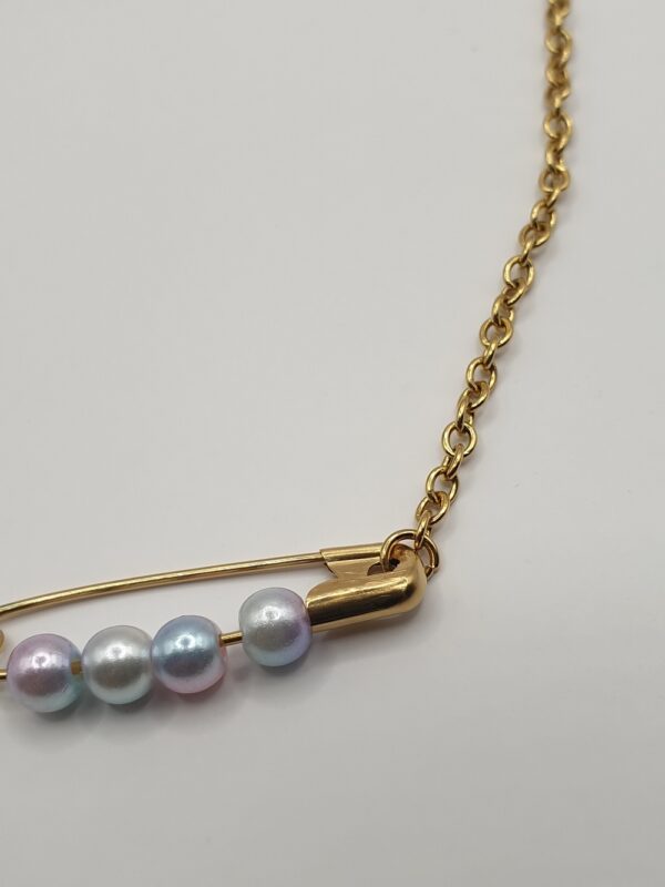 Collier & boucles acier PINDA – Image 5