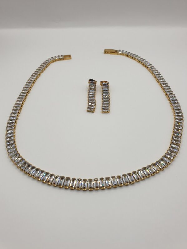 Collier & boucles acier inoxydable LUSANA
