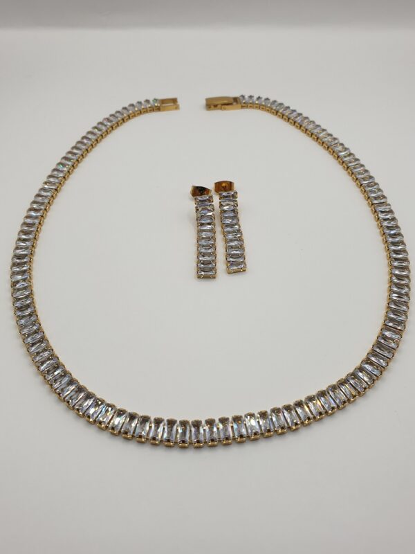 Collier & boucles acier inoxydable LUSANA – Image 5