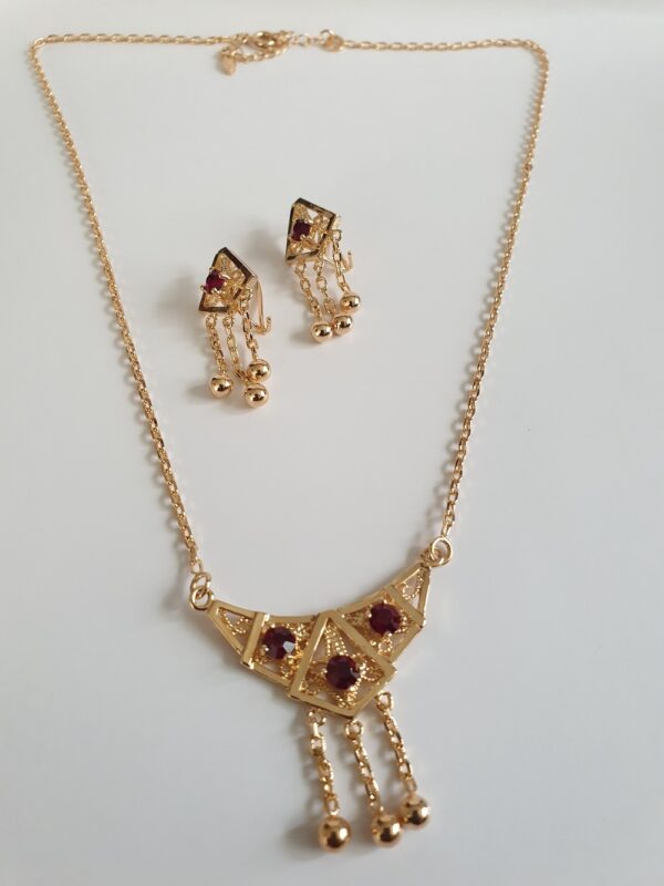 Collier & boucles ethniques TARA – Image 4