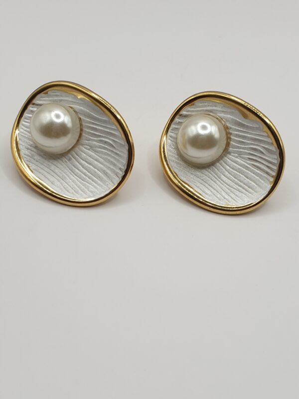 collier & boucles acier COQUILLE – Image 3
