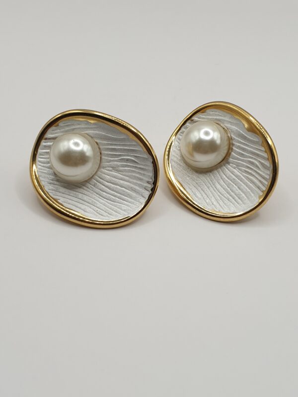 collier & boucles acier COQUILLE – Image 2