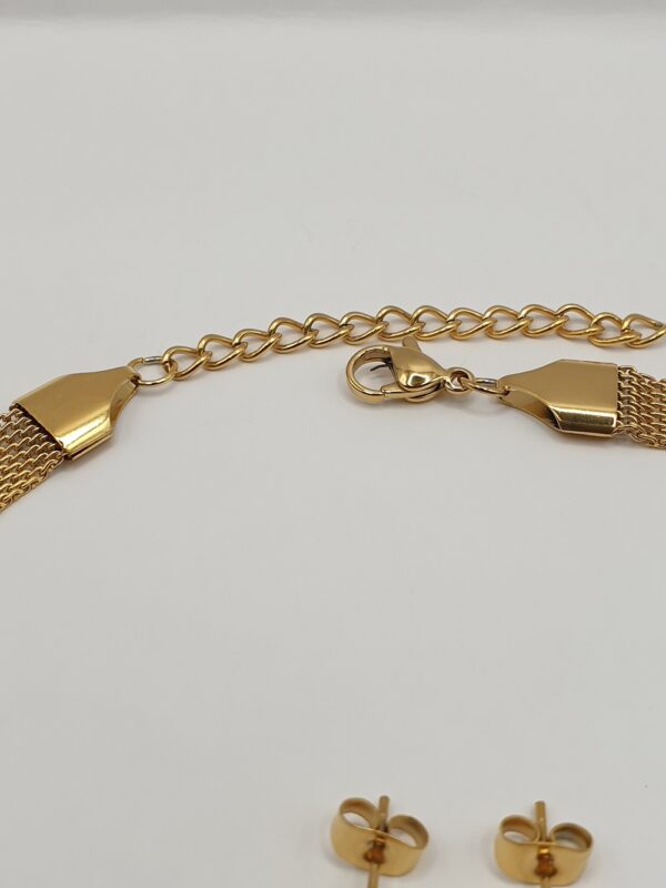 Collier & boucles acier TAMA – Image 4