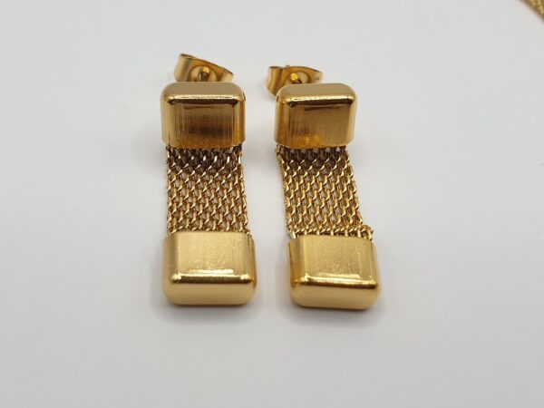 Collier & boucles acier TAMA – Image 2