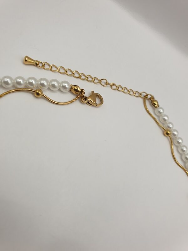 Collier acier inoxydable PERLA – Image 4