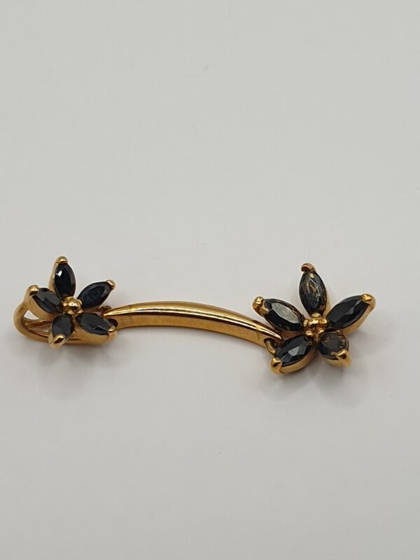 Pendentif plaqué or FLORANE – Image 3