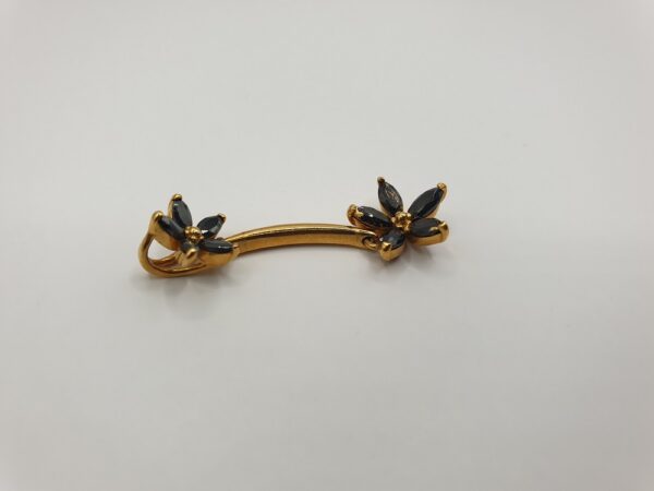 Pendentif plaqué or FLORANE