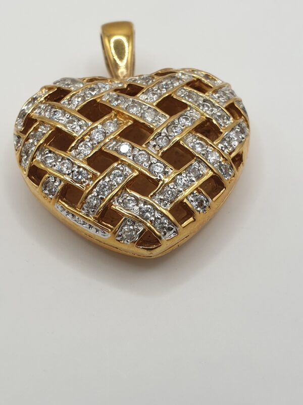 Pendentif plaqué or JULIA – Image 3