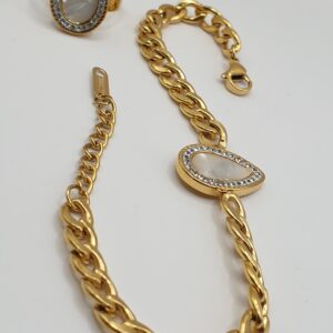 bracelet acier femme Natacha b , sur moderne-bijoux.fr - Bijoux ethniques et femmes du mone