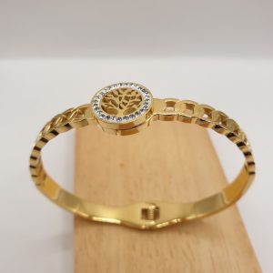 bracelet acier inoxydable yiri , sur moderne-bijoux.fr - Bijoux ethniques & Femmes du monde
