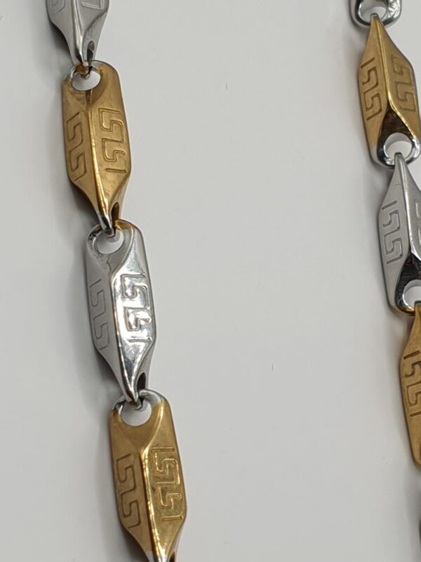 collier acier inoxydable homme alpha, sur moderne-bijoux.fr - Bijoux ethniques et Femmes du monde