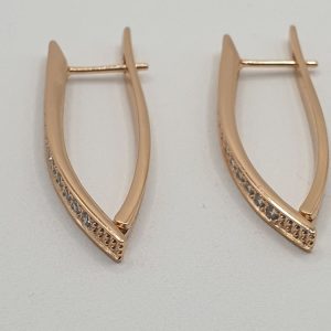 boucles oreilles Losange , sur moderne-bijoux.fr - Bijoux ethniques & Femmes du monde
