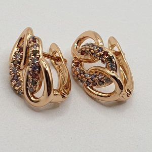 boucles oreilles Rozana , sur moderne-bijoux.fr - Bijoux ethniques & Femmes du monde