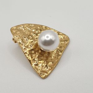 collier boucles acier inoxydable Louana , sur moderne-bijoux.fr - Bijoux ethniques & Femmes du monde