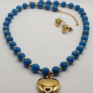 collier boucles Jordana , sur moderne-bijoux.fr - Bijoux ethniques & Femmes du monde