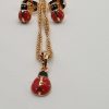 collier enfant coccinelle , sur moderne-bijoux.fr - Bijoux ethniques & Femmes du monde