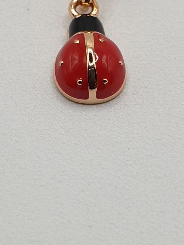 collier enfant coccinelle , sur moderne-bijoux.fr - Bijoux ethniques & Femmes du monde