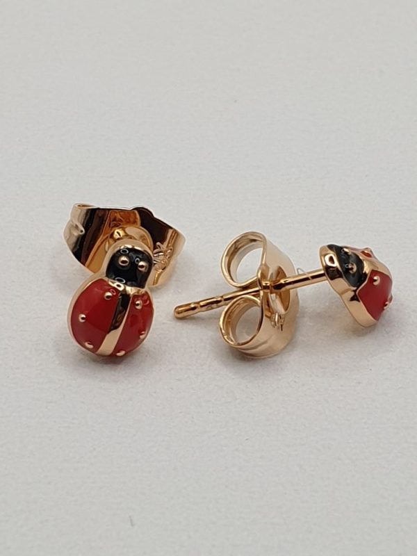 collier enfant coccinelle , sur moderne-bijoux.fr - Bijoux ethniques & Femmes du monde