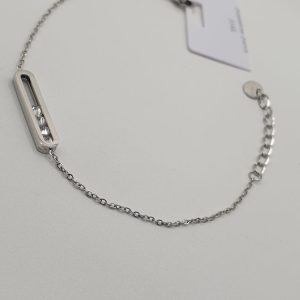 bracelet acier clinitine , sur moderne-bijoux.fr - Bijoux ethniques & Femmes du monde