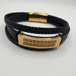 bracelet acier inoxydable Jimmy , sur moderne-bijoux.fr - Bijoux ethniques & Femmes du monde